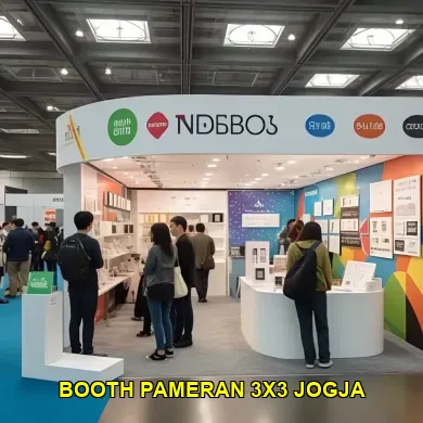 Booth Pameran 3x3 Jogja
